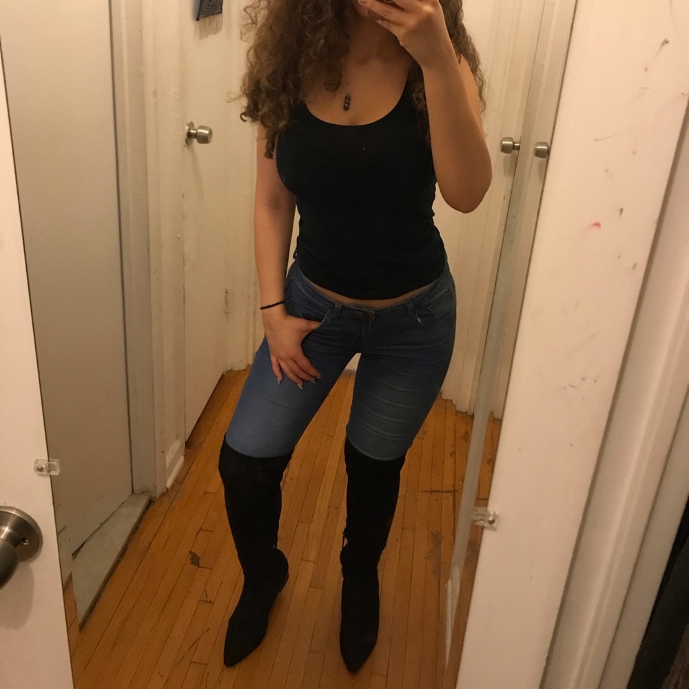 Over the knee boots
